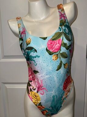 Agua bendita rhinestone one piece
